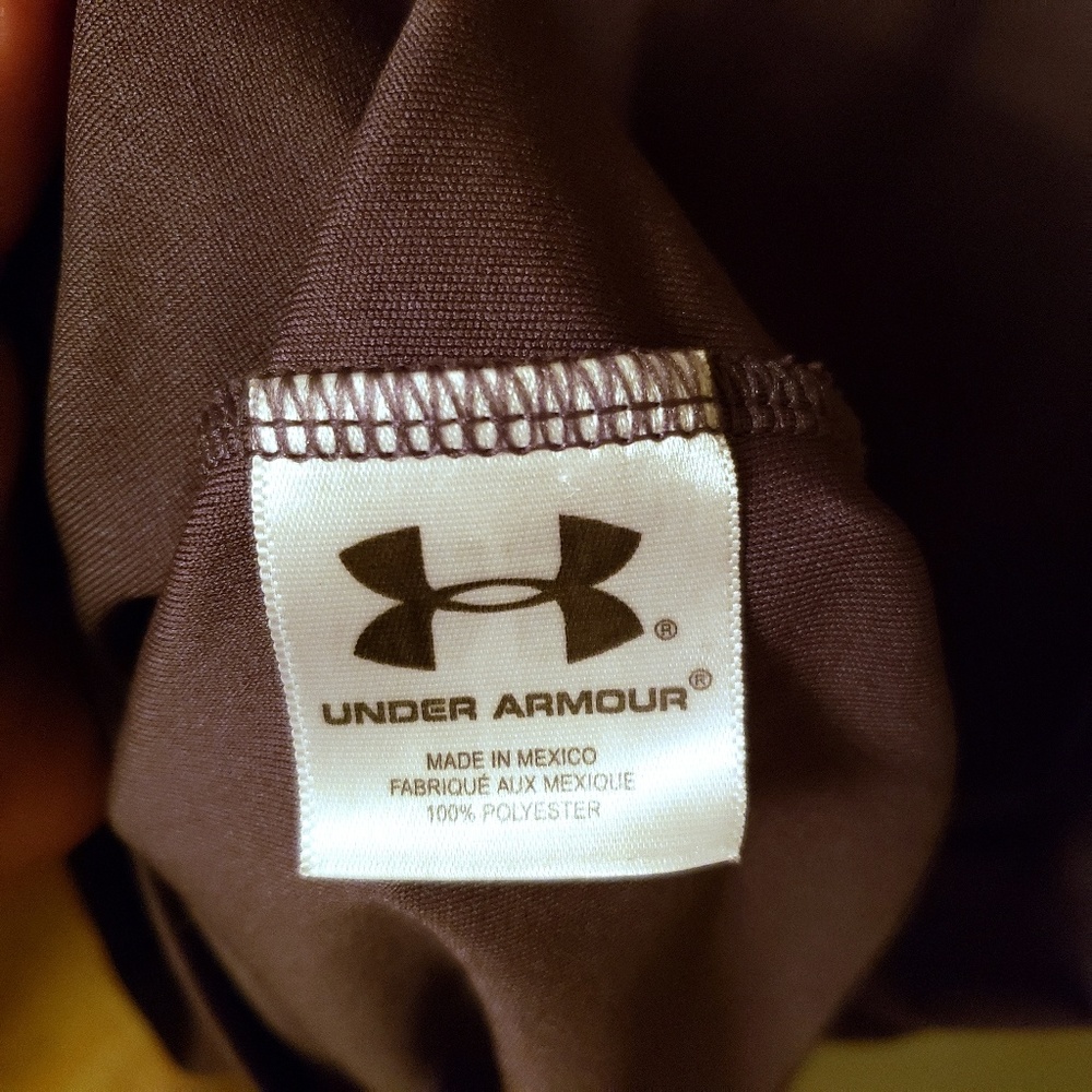 Under Amour Mens Heatgear Grey Bball shirt Sz M - Picture 4 of 7